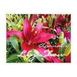 Lily closeup Postcard- customise any occasion