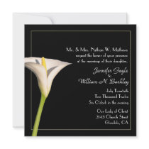 Lily Custom Wedding Invitation