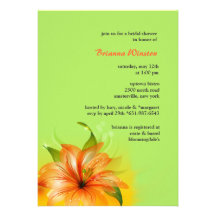 Lily Dew Invitation