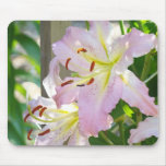 Lily Flowers Floral Garden mouse pad Nature mousepads