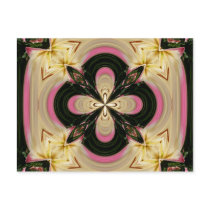 Lily Kaleidoscope ~ postcard