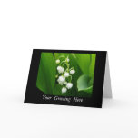 Lily of the Valley Greeting Card