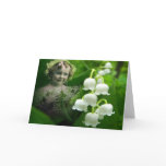 Lily of the Valley Sweet White Bell Flower Bouquet cards