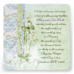 Lily of the Valley Vow Renewal Custom Invitation