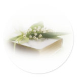 lily of the valley with bible stickers