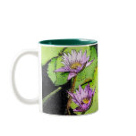 Lily Pads Ink Drawing Mug
