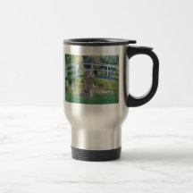 Lily Pond Bridge-Silver St. Poodle Coffee Mug