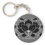 Lily Skull Motif keychains