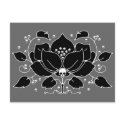 Lily Skull Motif postcards