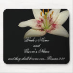 Lily Wedding mousepads