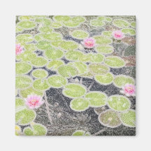 Lilypad Art Fridge Magnet