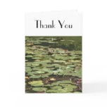 Lilypads Impressionism art Greeting Card