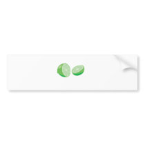 lime bumper sticker