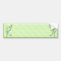 Lime Elegance #1 Bumper Sticker