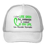 Lime For Someone I Need Muscular Dystrophy Mesh Hat
