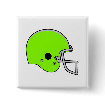 Lime Green Football Helmet