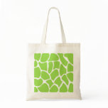 Lime Green Giraffe Print Pattern. Custom bags