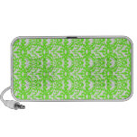 Lime Green Lace Notebook Speaker