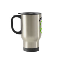 Lime Green Peace & Word Mugs