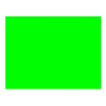 Lime Green Postcard