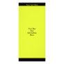 Lime Green Rack Card
