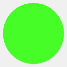 Lime Green Stickers