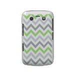 Lime Green Tri Tone Chevron Blackberry Case casemate cases