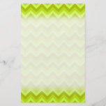 Lime Green Zig Zag Pattern. Flyer