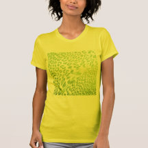 Lime Leopard Print T Shirt