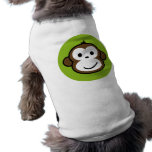 lime monkey pet tshirt