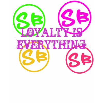 Lime, Purple, orange, pink, LOYALTY IS EVERYTHING Tee Shirt by B_37_SOLJABOYENT