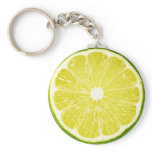 Lime Slice keychains