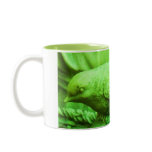 Lime Statuary Bird Mugs