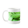 Lime Statuary Bird Coffee Mugs