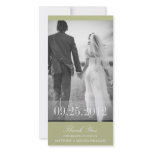 LIME THANK YOU | WEDDING THANK YOU CARD photo cards