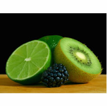 Limes Kiwis Berry Berries Acrylic Cut Outs