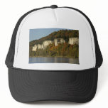 Limestone cliffs and autumn trees on the Big Muddy Trucker Hats