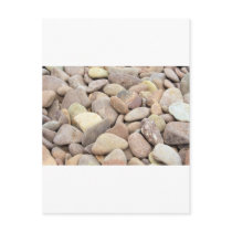 limestone pebbles postcard