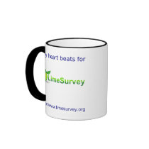 LimeSurvey Beating Heart Mugs
