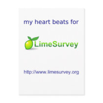 LimeSurvey Beating Heart Postcards