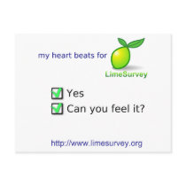 LimeSurvey Multiple Choice Postcards