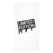 Limited Edition Customized Photo Card