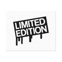 Limited Edition Stretched Canvas Prints