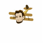 Lincoln Aeroplane Magnet
