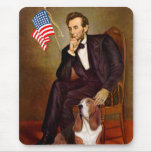 Lincoln and Basset #2 Mousepads