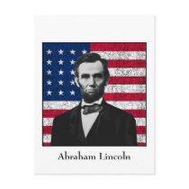 Lincoln and The American Flag