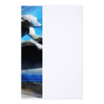 Lincoln Greyhound Hood Ornament Customized Stationery