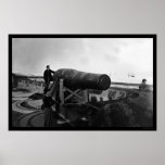 Lincoln Gun at Fort Monroe, VA 1864 posters