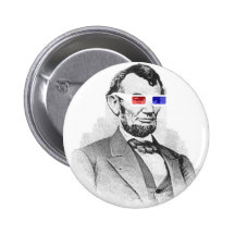 Lincoln in 3D! Pin
