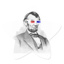 Lincoln in 3D! Sticker